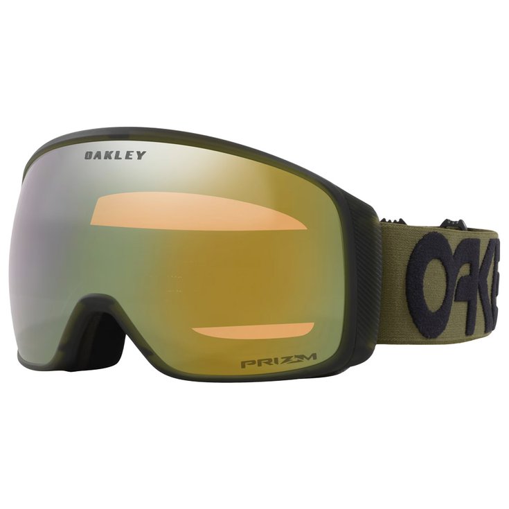Oakley Masque de Ski Flight Tracker L B1B Dark Brush Prizm Sage Gold Iridium Présentation