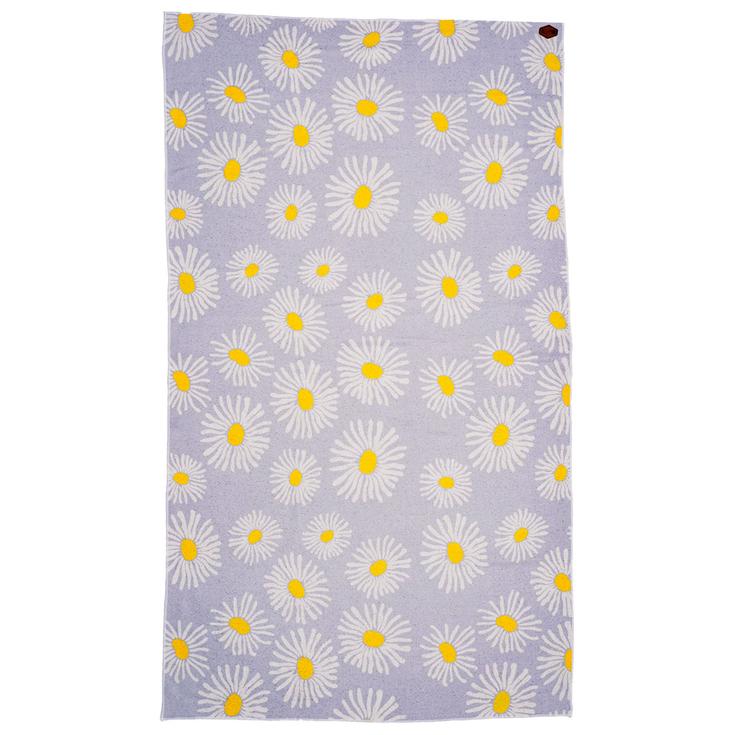 All-In Serviettes plage Quick Dry Beach Towel Flower Power Présentation