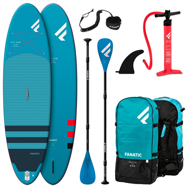 Fanatic Pack SUP Fly Air/Pure - Blue Détail
