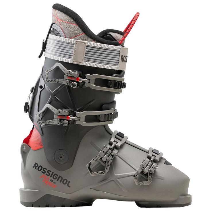 Rossignol Chaussures de Ski Alltrack 90 Hv Steel Grey Black Devant