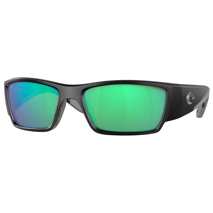 Costa Del Mar Lunettes de soleil Corbina Pro Matte Black Green Mirror Polarized Présentation