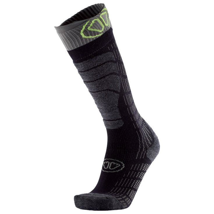 Sidas Chaussettes Ski Comfort Noir Gris Présentation