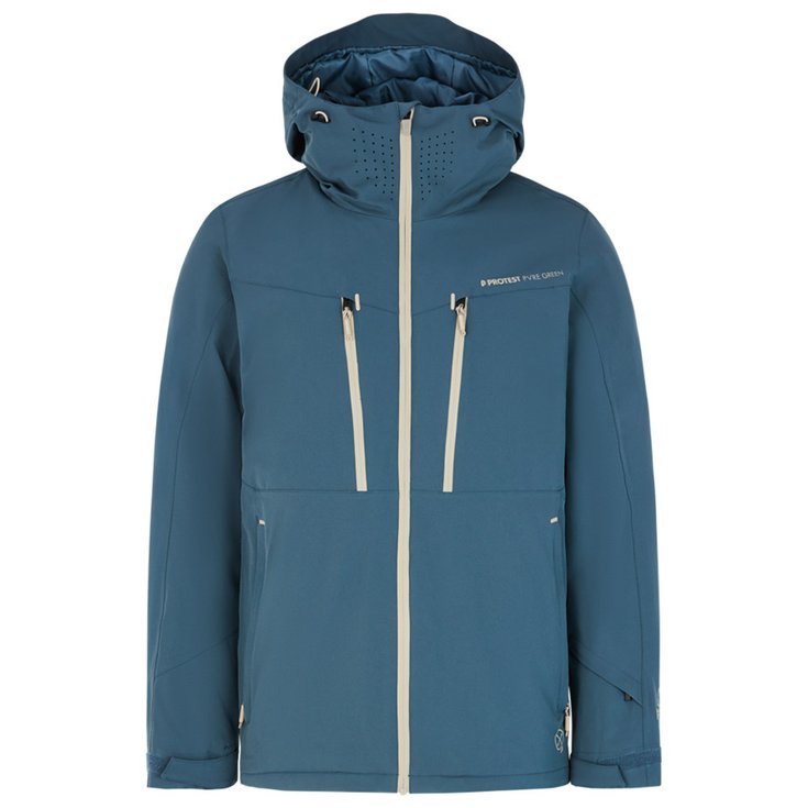 Protest Blouson Ski Prttimothy Snowjacket Yale Blue Présentation