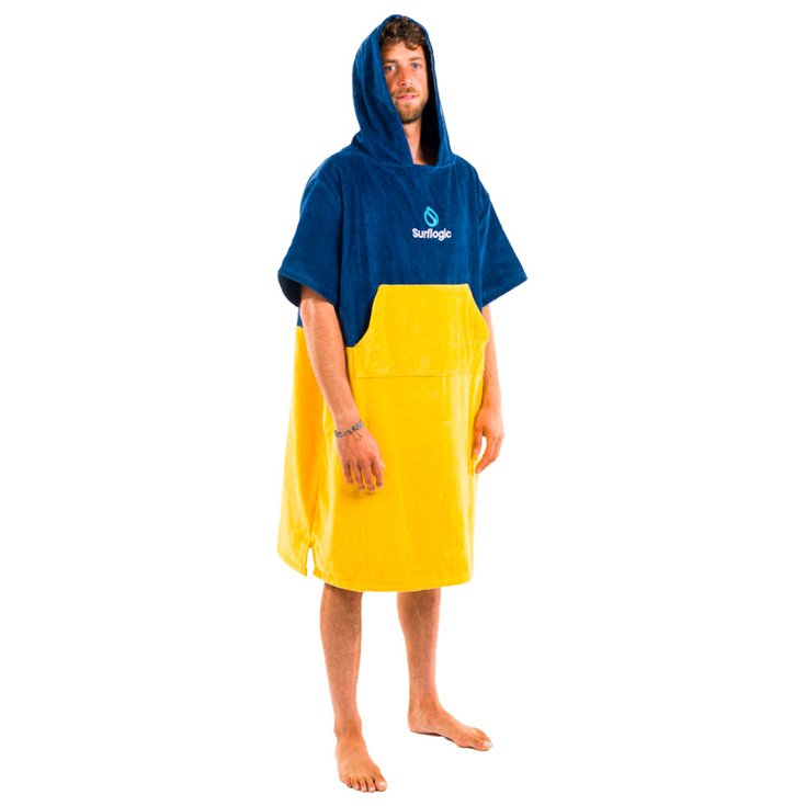 Surf Logic Poncho Surf Surf Navy Beige Présentation