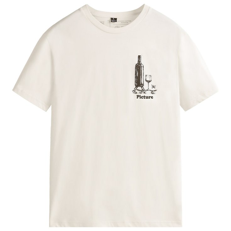 Picture Tee-shirt D&S Wine Natural White Présentation