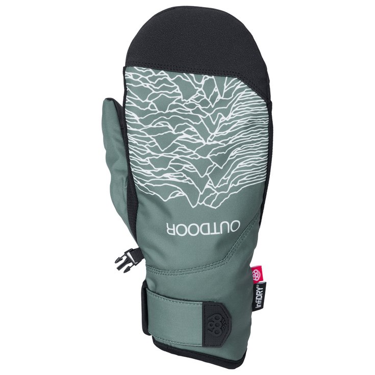 686 Moufles Primer Mitt Cypress Green Outdoor Pleasure Présentation