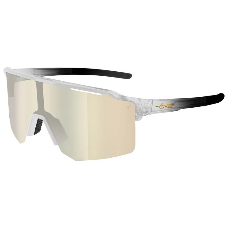 Cebe Lunettes de soleil Outflow 2 Lite Matt Translucent Gradient Black Vario Grey Bronze Revo Présentation