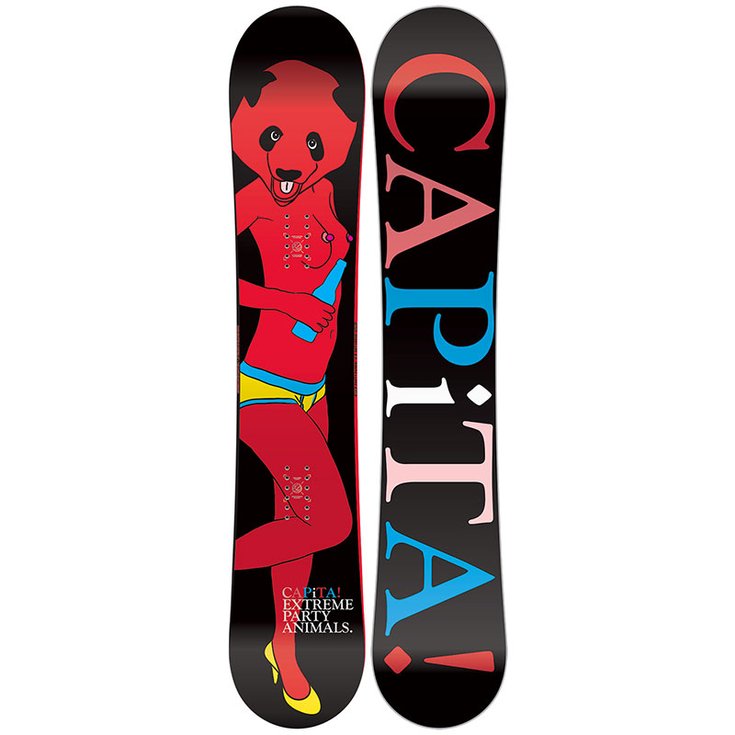 Capita Planche Snowboard Stairmaster Extreme Party Animals 2021 Profil