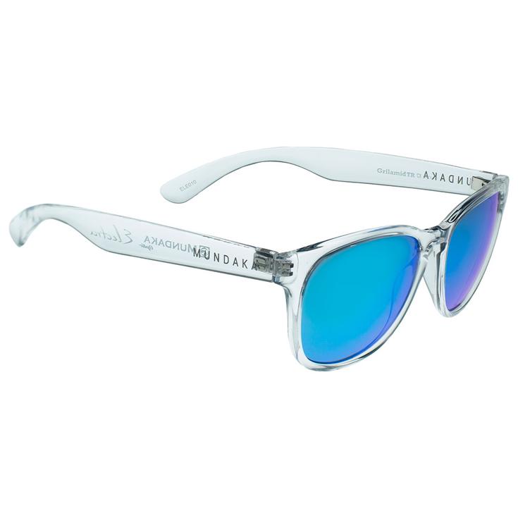 Mundaka Optic Lunettes de soleil Electra Clear Smoke Cx Full Blue White Revo Présentation