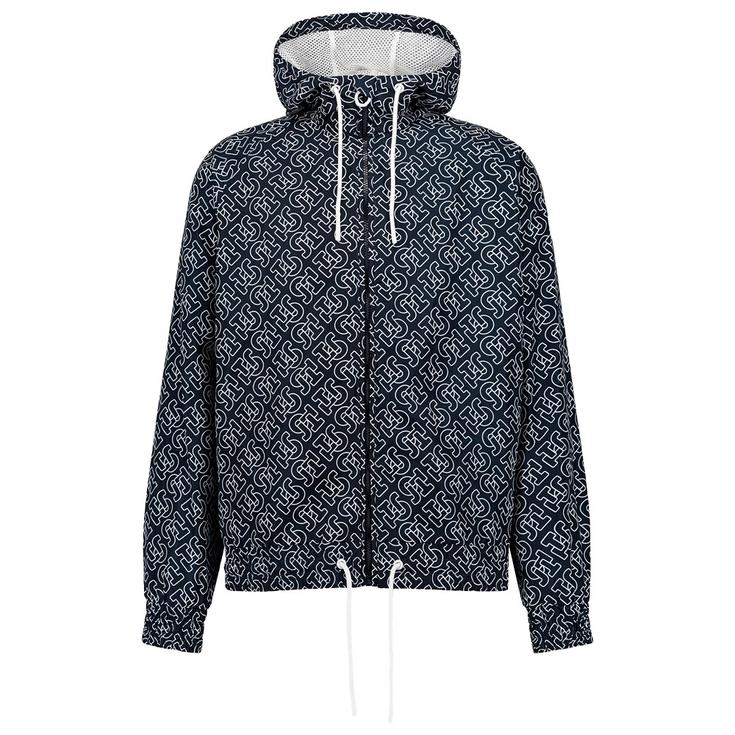 Jott Veste pluie Storm Monogram Mono Navy Présentation
