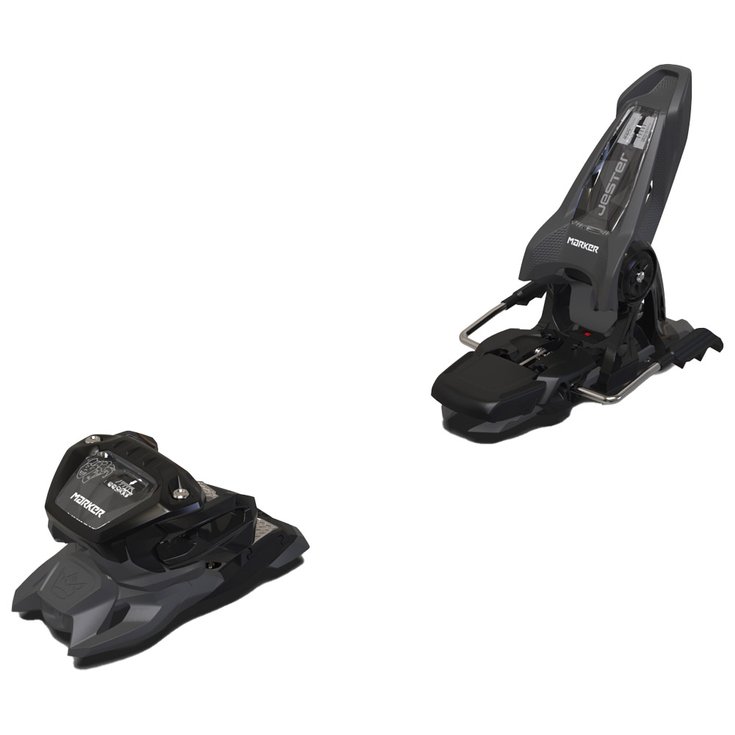 Marker Fix Ski Jester 16 100mm Anthracite Black Présentation