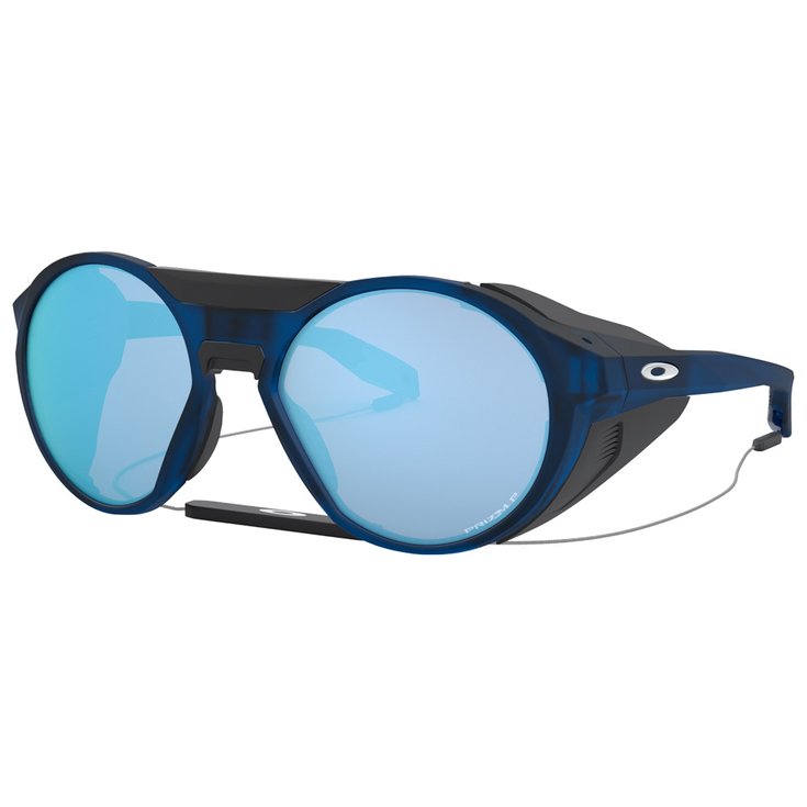 Oakley Lunettes de soleil Clifden Matte Translucent Blue Prizm Deep Water Polarized Présentation