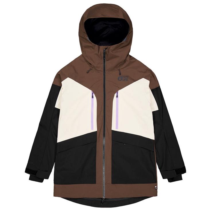Picture Blouson Ski Haakon Chicory Coffe Vanil Blk Présentation Picture Blouson Ski Haakon Chicory Coffe Vanil Blk Présentation