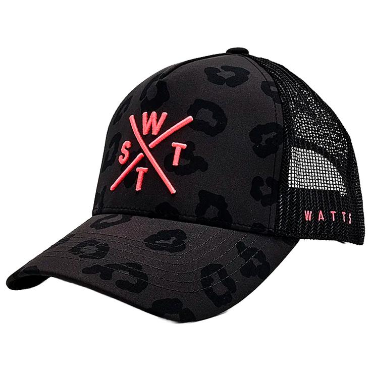 Watts Casquettes 1R-Tribe Cap Leopard Dark Iron Présentation