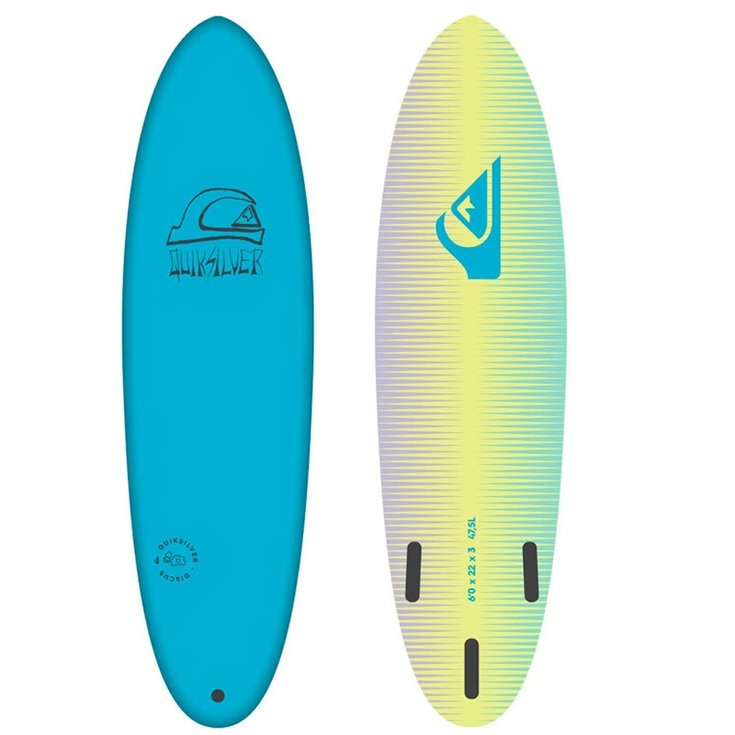 Quiksilver Board de Surf Discus W22 - Blue Profil