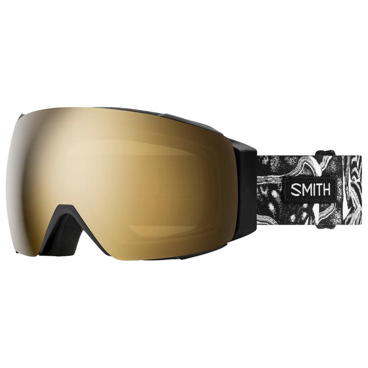 Smith Masque de Ski I/O Mag Tyler Keeton Robbins Chromapop Sun Black Gold Mirror + Chromapop Storm Blue Sensor Mirror Présentation