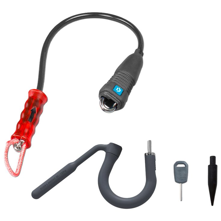Duotone Accessoires de barre Chicken Loop Quick Release Freeride Kit Présentation