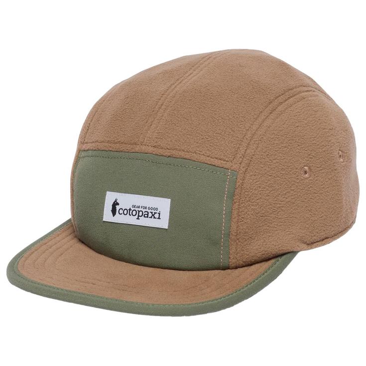 Cotopaxi Casquettes Fleece 5-Panel Hat Fatigue And Dune Présentation
