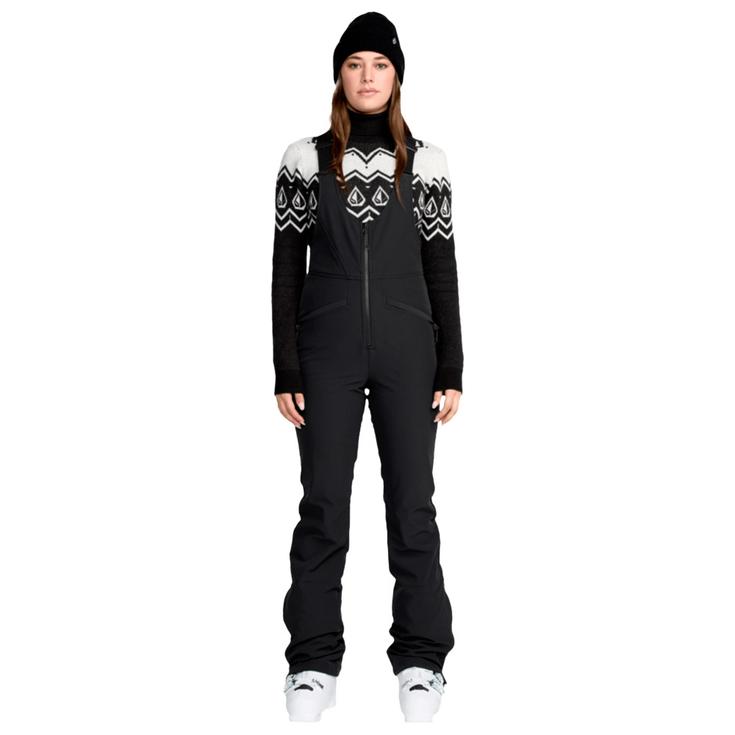Volcom Pantalon Ski Battle Stretch Bib Black Présentation