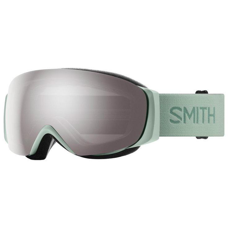 Smith Masque de Ski I/O Mag S Alpine Ice Chromapop Sun Platinum Mirror + Chromapop Storm Blue Sensor Mirror Présentation