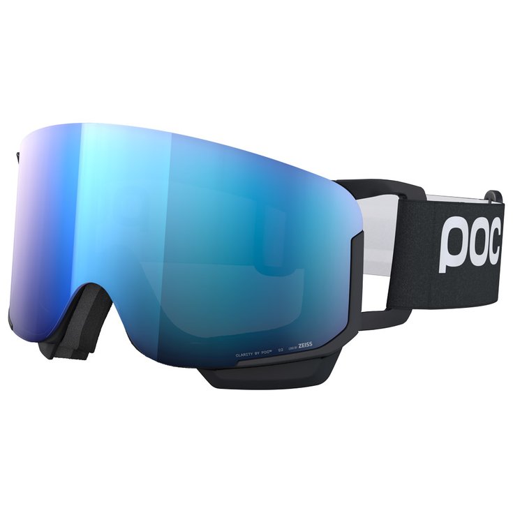 Poc Masque de Ski Nexal Mid Uranium Black Clarity Highly Intense Partly Sunny Blue Présentation