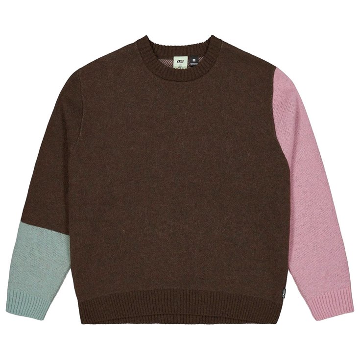 Picture Pull Nekho Knit Chicory Coffee Présentation