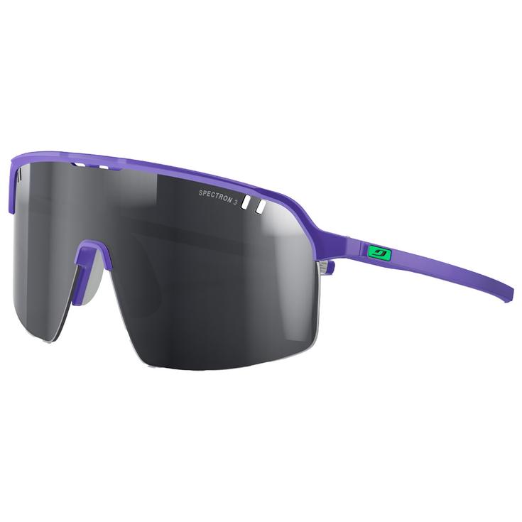 Julbo Lunettes de soleil Intensity Mat Violet Gris Vert Spectron 3 Présentation