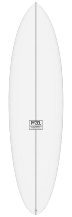 Pyzel Planche Surf Mid Length Crisis Dos
