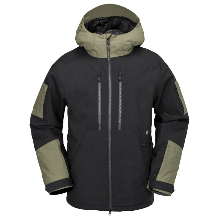Volcom Blouson Ski V.co Wfo Jacket Black Présentation