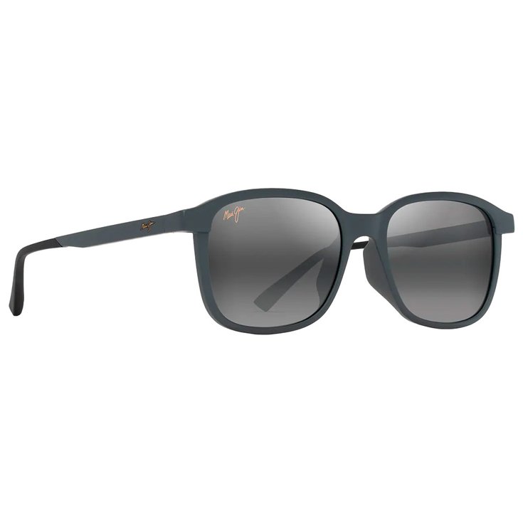 Maui Jim Lunettes de soleil Makuahine Asian Fit Gris Foncé Mat Neutral Grey Minéral Superthin Présentation