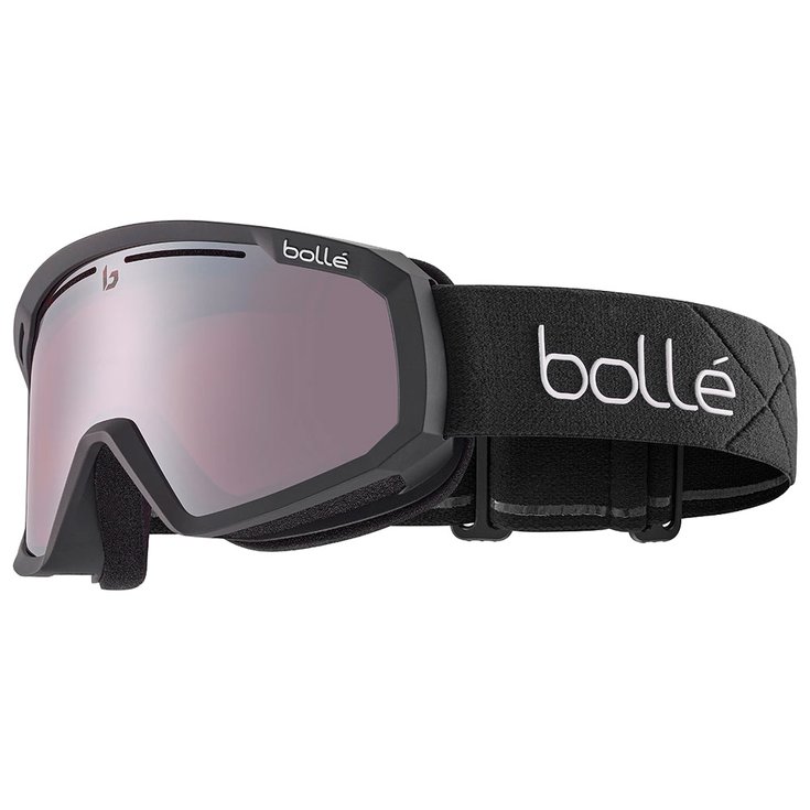 Bollé Masque de Ski Y7 Otg Black Matte Vermillon Gun Présentation