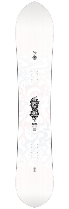 Nidecker Planche Snowboard Alpha Dos