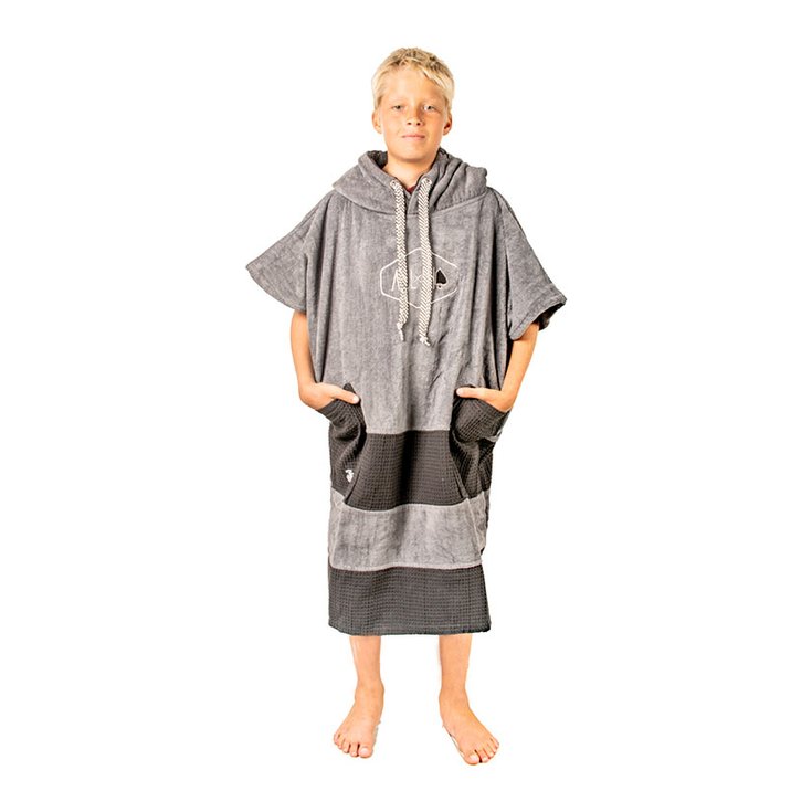 All-In Accessoire Simple Poncho Junior All-In J Crew - Black Charcoal - Sans Détail 2