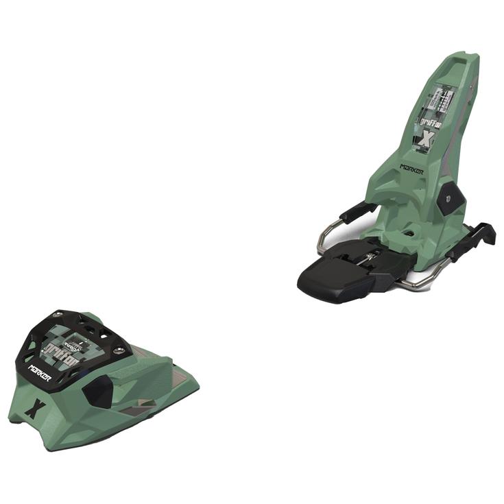 Marker Fix Ski Griffon X 13 120mm Green Black Présentation