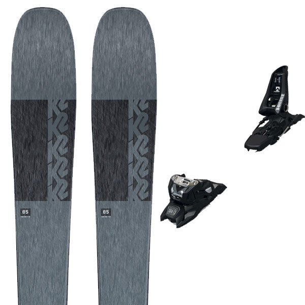 K2 Ski Alpin Pack Ski Mindbender 85 + Fixation Squire 11 ID Black Profil