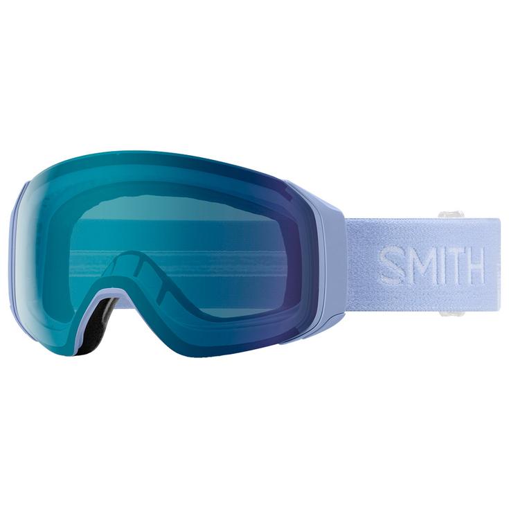 Smith Masque de Ski 4D Mag S Blue Aura Chromapop Everyday Blue Mirror + Chromapop Storm Blue Sensor Mirror Présentation