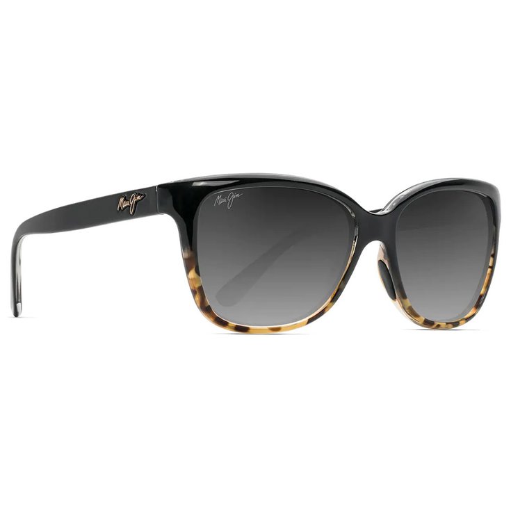 Maui Jim Lunettes de soleil Starfish Black Tortoise Gris Neutre Mineral SuperThin Présentation