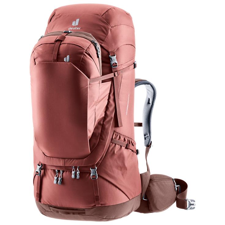 Deuter Sac de voyage Voyager 60+10 SL Caspia Raisin Présentation