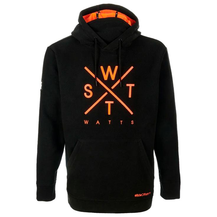 Watts Sweat Xtrack Black Fluo Orange Présentation