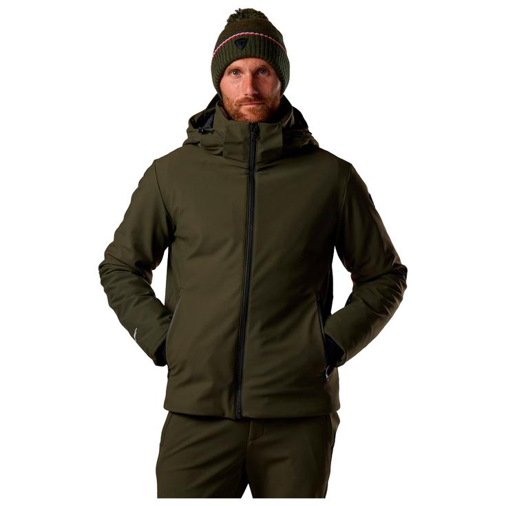 Rossignol Blouson Ski Resort Softshell Olive Shadow Présentation