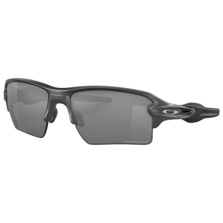 Oakley Lunettes de soleil Flak 2.0 XL Steel Prizm Black Polarized Présentation