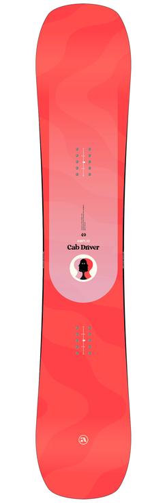 Amplid Planche Snowboard Cab Driver Dos