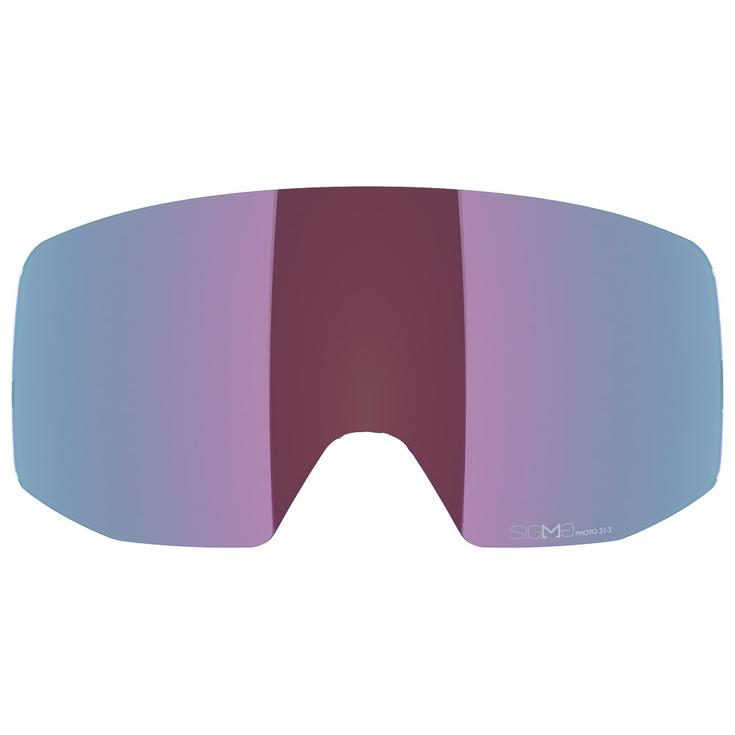 Salomon Visière Driver Prime Lens Sigma Photo Sky Blue Présentation