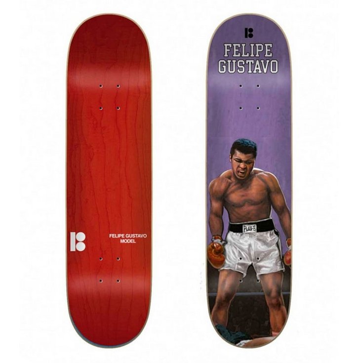 Plan B Skate Planche de Skateboard Plan B Muhammad Gustavo - 8.0" - Sans Derrière