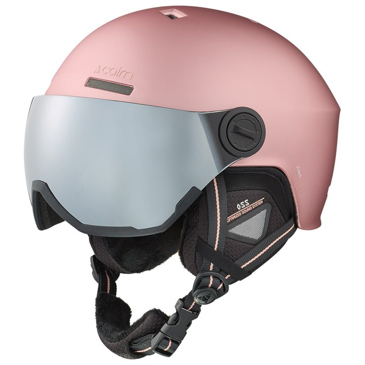 Cairn Casque visière Reflex Visor Mat Metallic Dust Présentation
