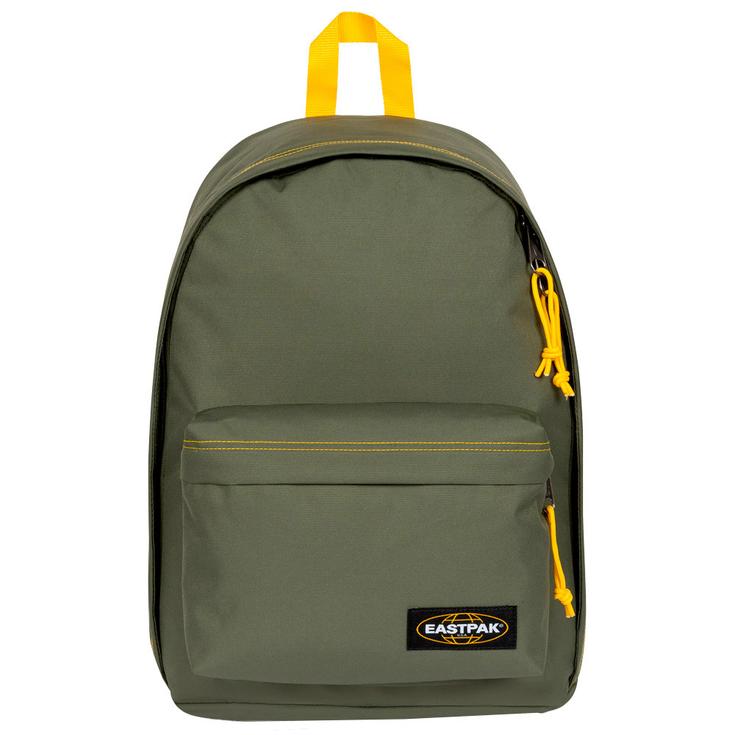 Eastpak Sac à dos Out Of Office 27L Kontrast Khaki Yellow Présentation