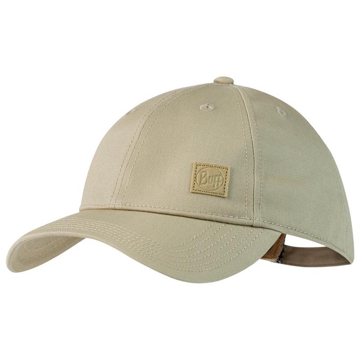 Buff Casquettes Essential Baseball Cap Solid Sand Présentation