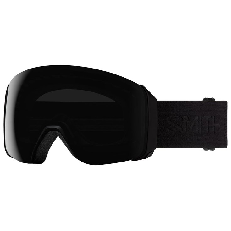 Smith Masque de Ski 4D Mag XL Blackout Chromapop Sun Black + Chromapop Storm Blue Sensor Mirror Présentation