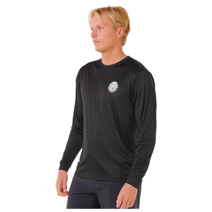 Rip Curl Top Manches Longues Icons Of Surflite Upf L/S Black Présentation