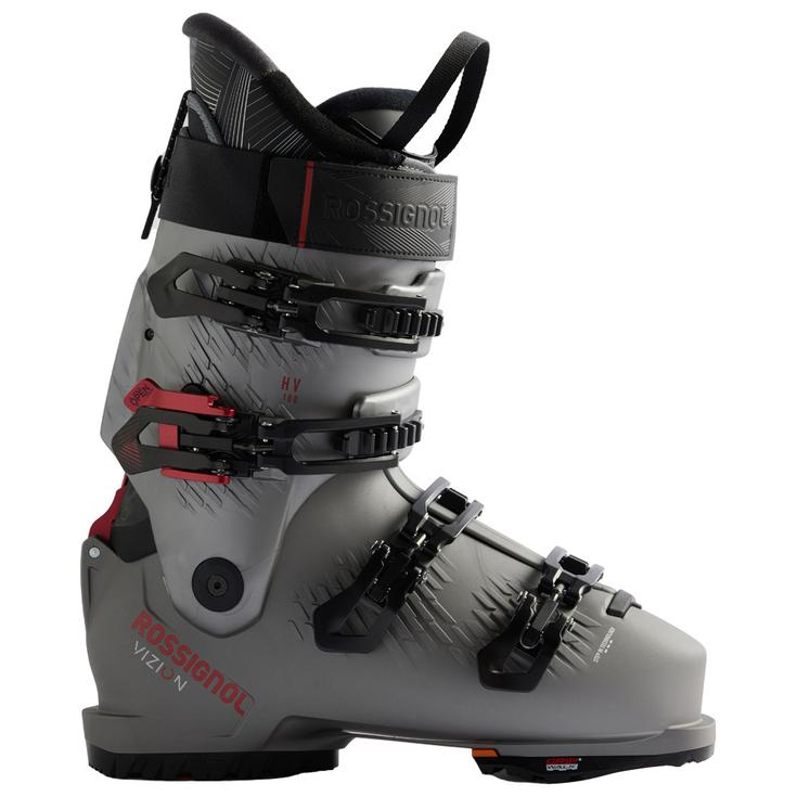 Rossignol Chaussures de Ski Vizion 4B 100 Hv Gw Silver Grey Devant